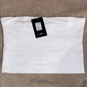 Fashion Nova White Tube Top